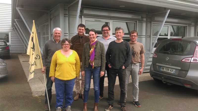 Le Bureau de la Conf' Mayenne (absent sur la photo: François Delaunay)